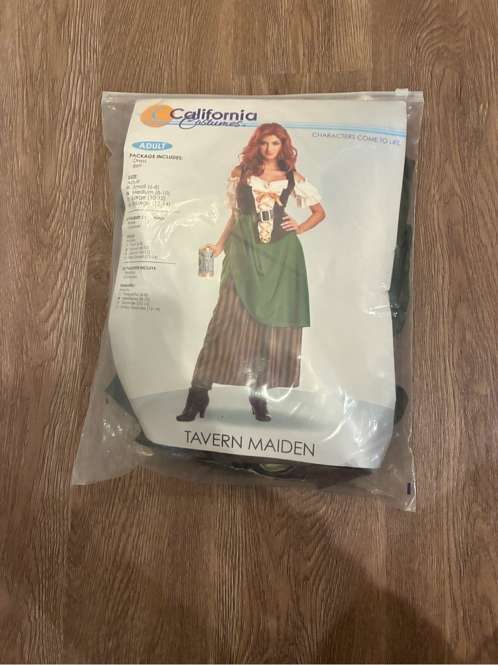 California Costumes Tavern Maiden Costume Halloween costume Oktoberfest